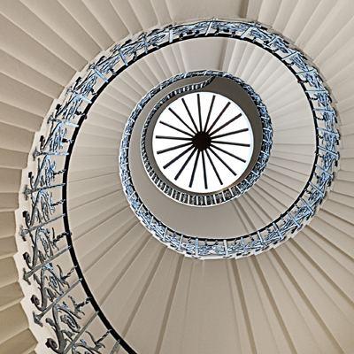 Interior Photography Tulip Staircase Queens House